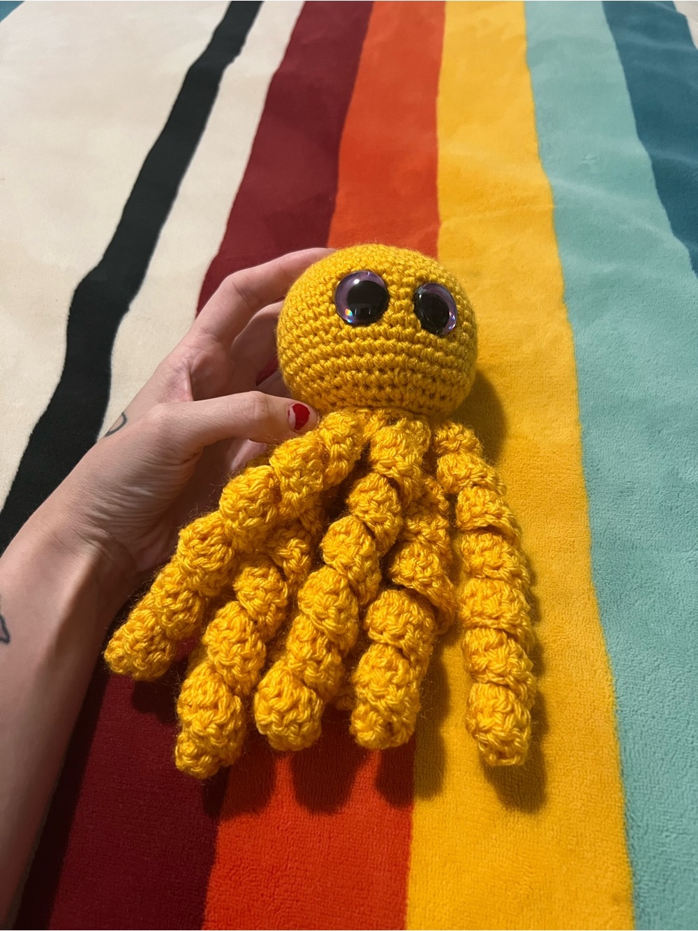 Crocheted Octopus 🐙 - Picture 3 of 7